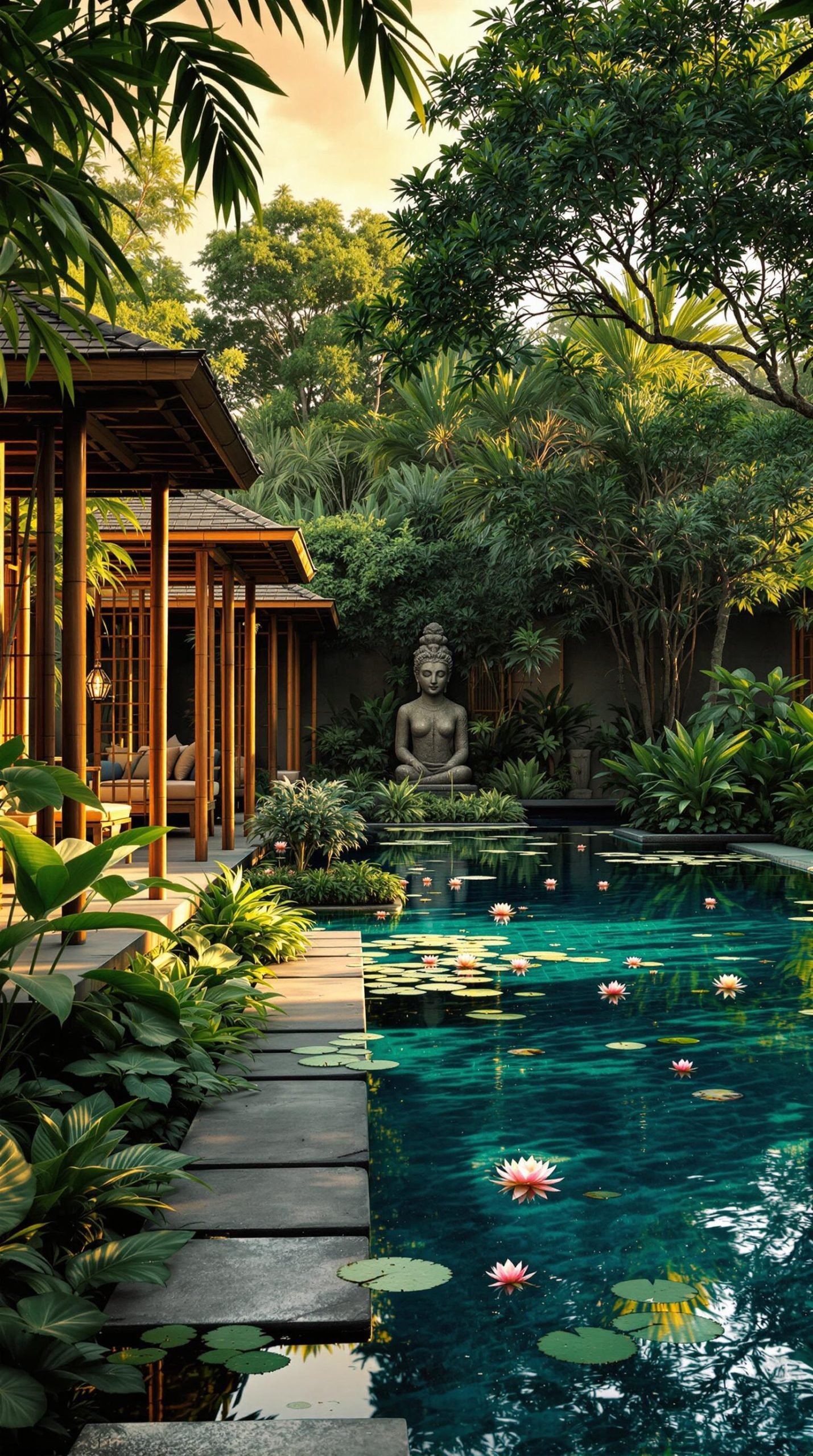Crafting Balinese Gardens around Your Pool Area