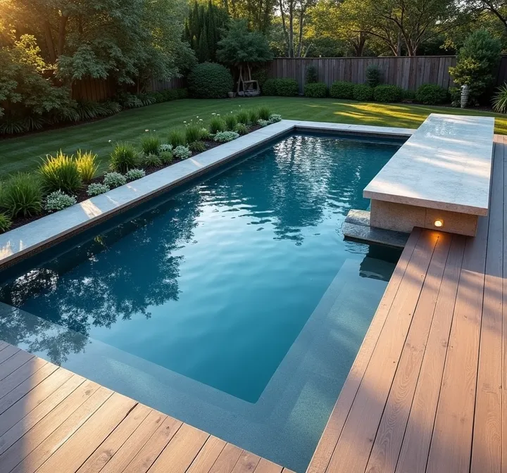 Create a Vacation Vibe with Modern Backyard Pool Layouts