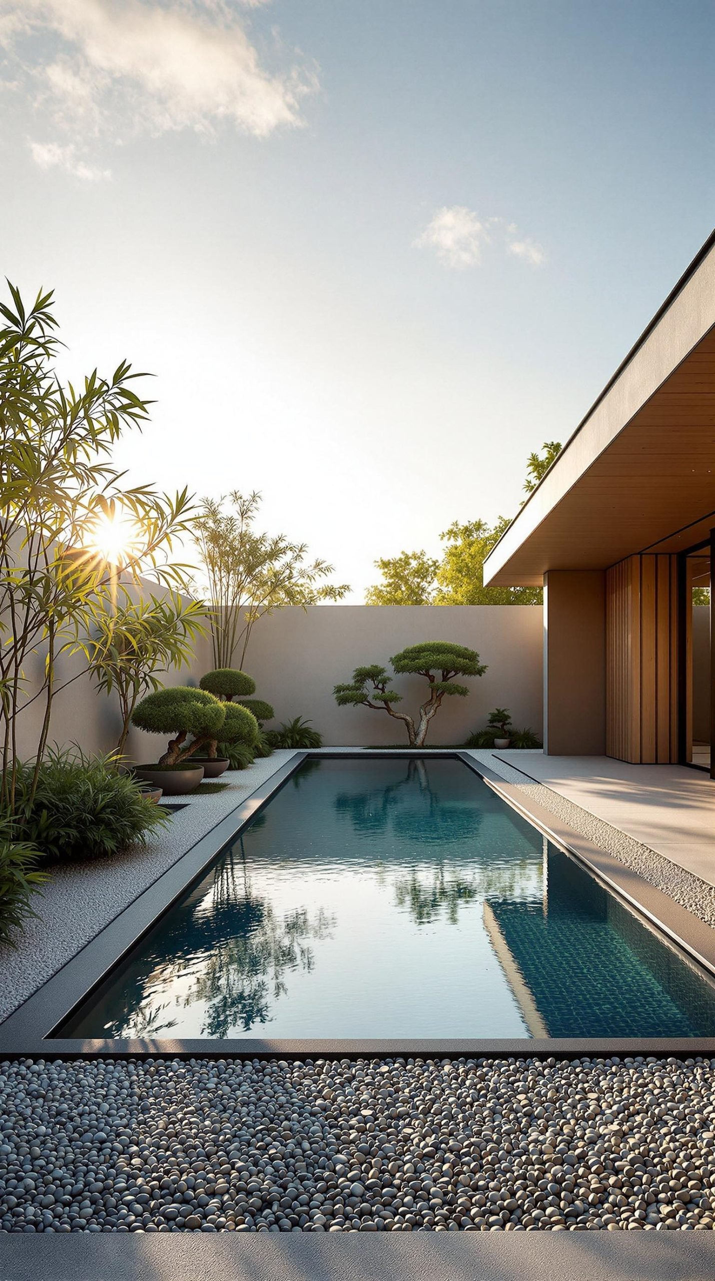 Creating a Zen Garden Pool Retreat