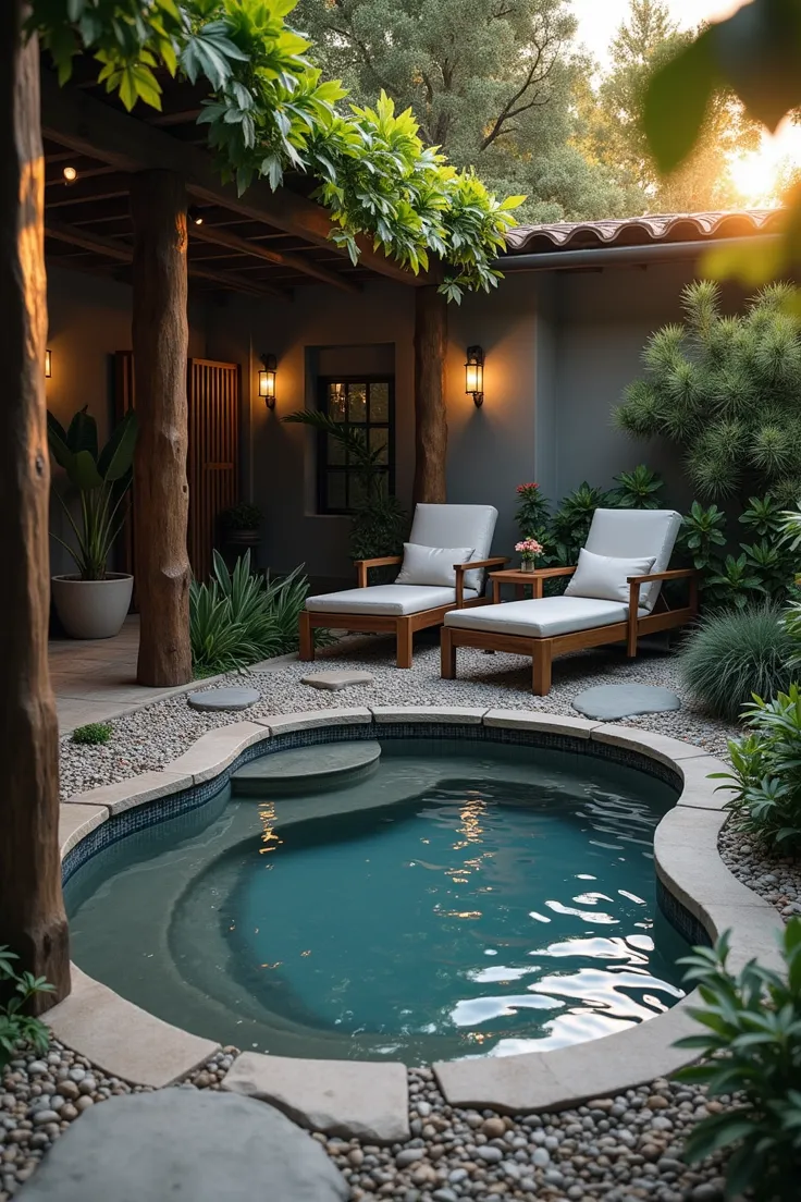 Dipping Pools for Relaxation and Contemplation