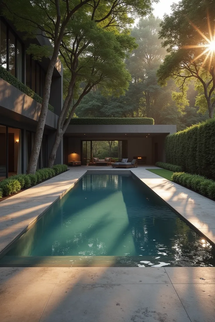 Elegant Lap Pools for Fitness Lovers