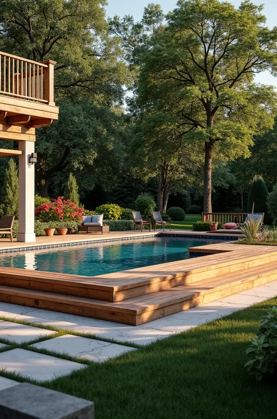 Exploring Deck Concepts to Elevate Your Above-Ground Pool