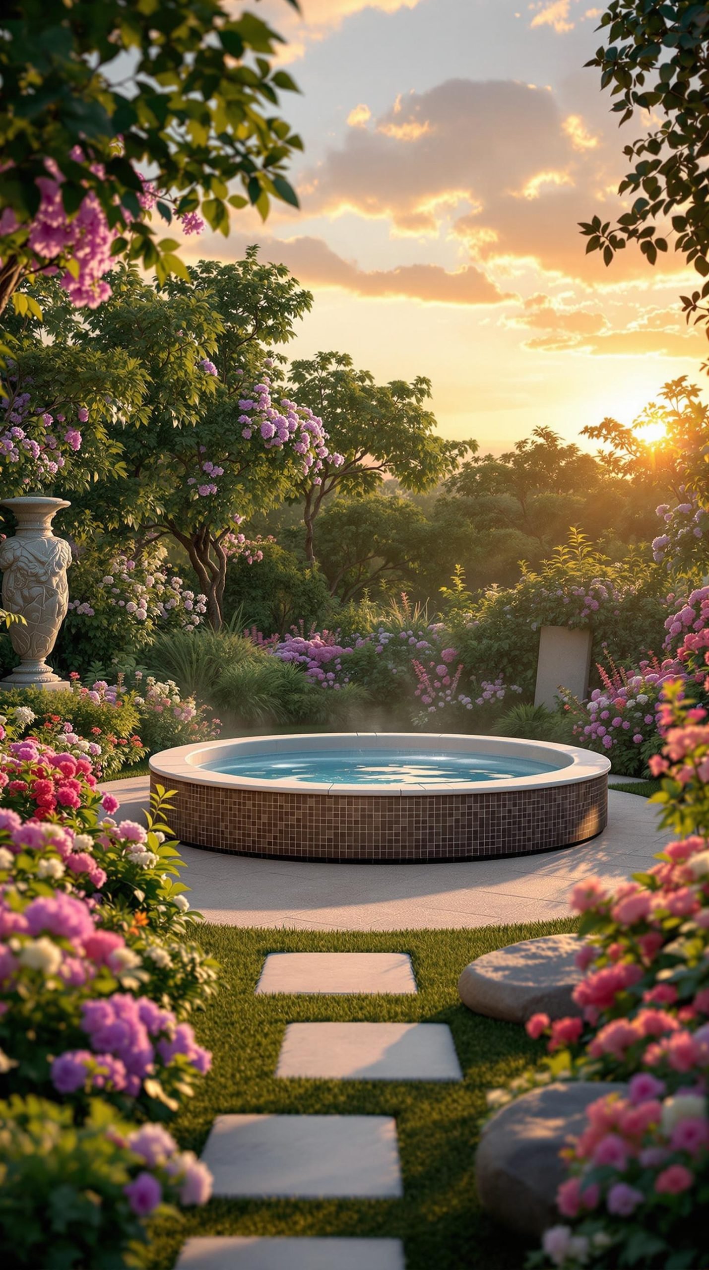 Hot Tub Landscaping Masterpieces
