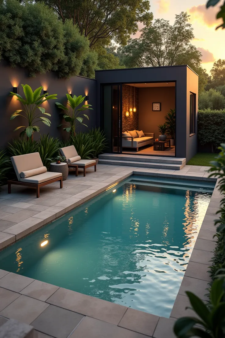 Innovative In-Ground Pool Solutions for Cozy Spaces