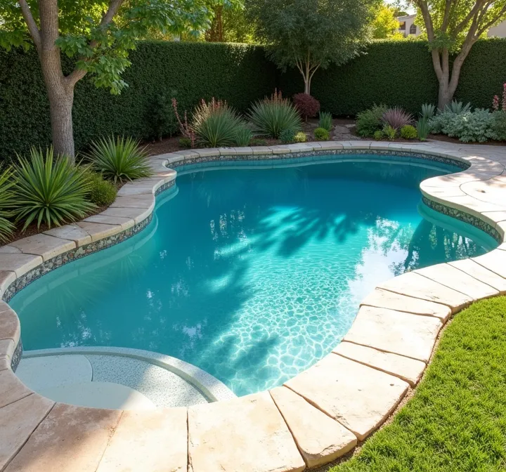 Integrating Pools with Eco-Friendly Turf and Gardens