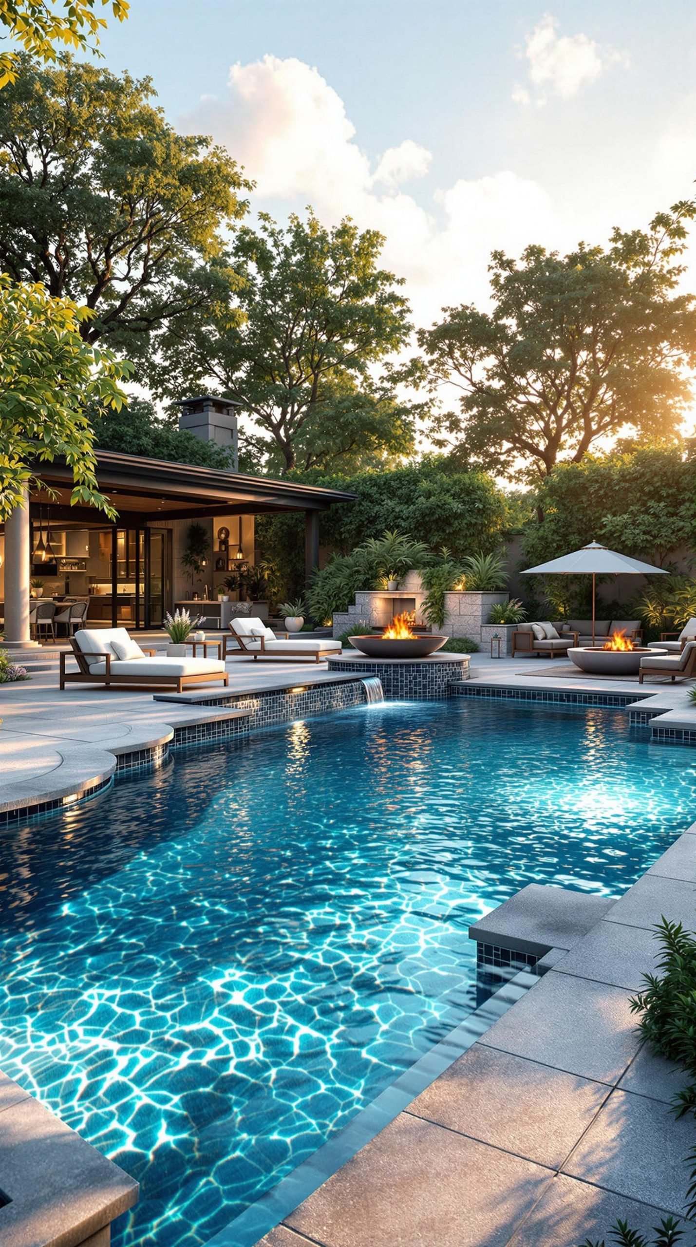 Massive Backyard Spaces for Entertaining