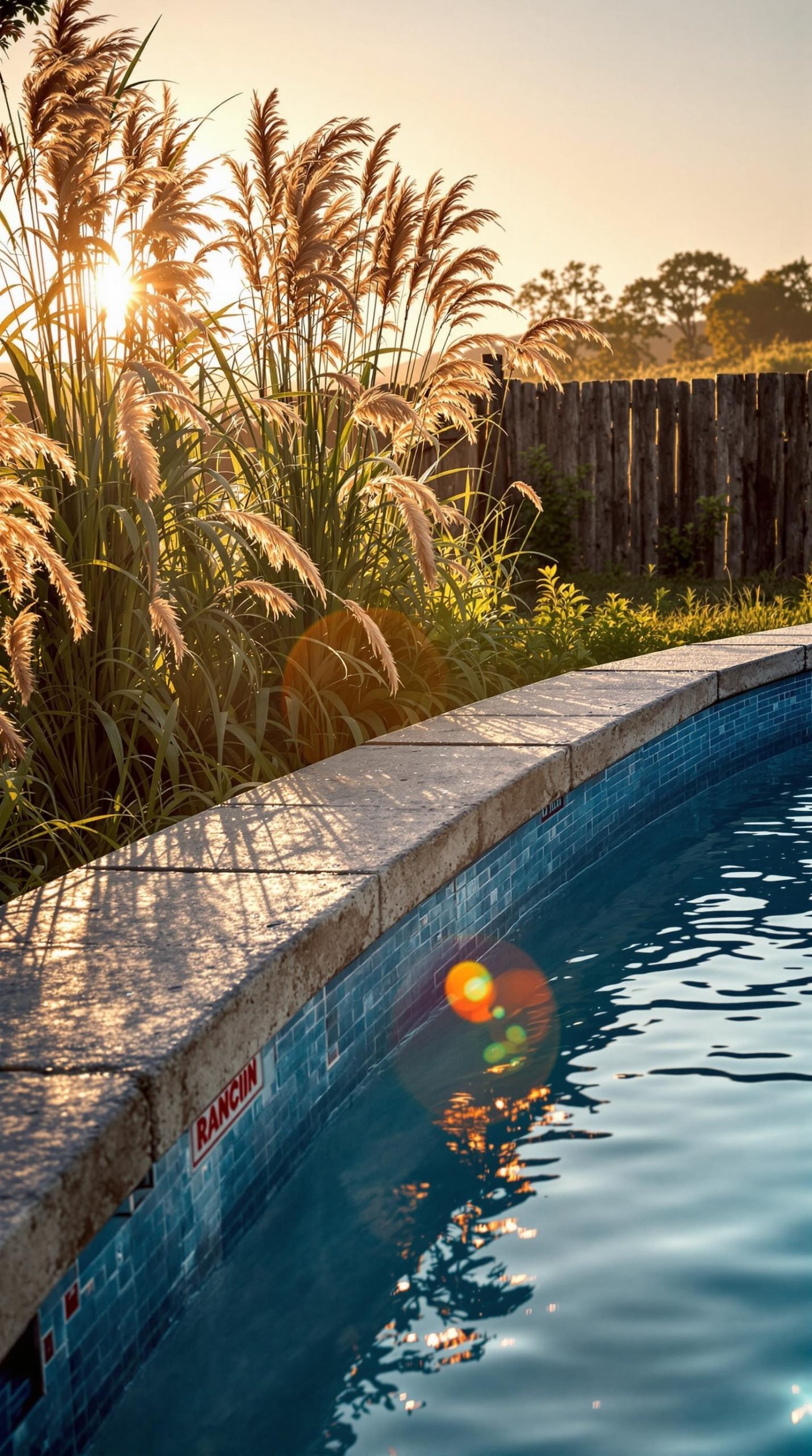 Rustic Charm: Elevated Pools in Ranch House Gardens