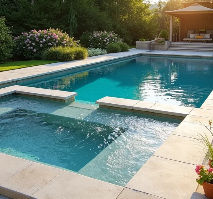 The Allure of Rectangular Designs with Spa Sections