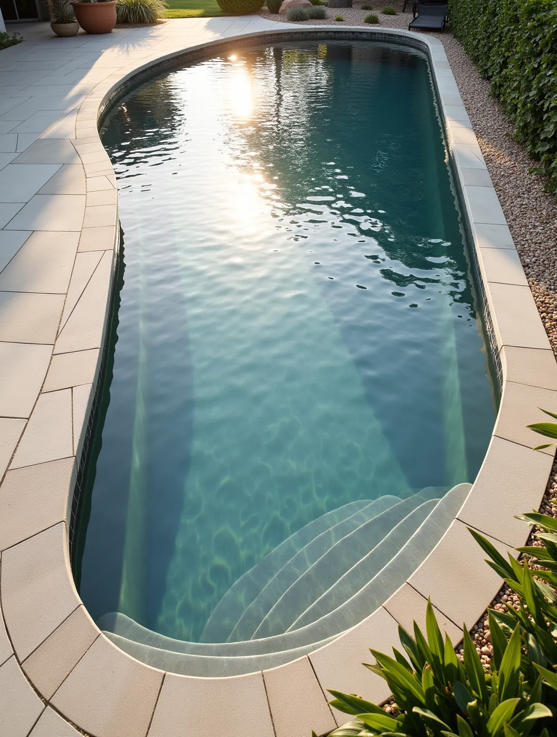 Visual Appeal: Concrete and Paver Pool Surrounds