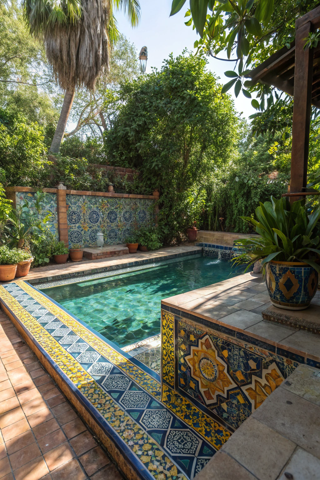 Colorful Tile and Mosaic Finishes