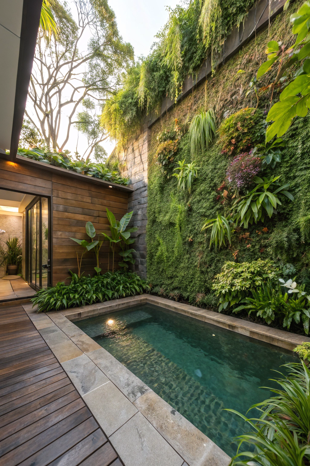 Enhancing Privacy with Green Walls