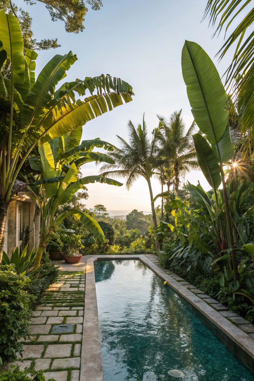 Exquisite Foliage for Poolside Charm