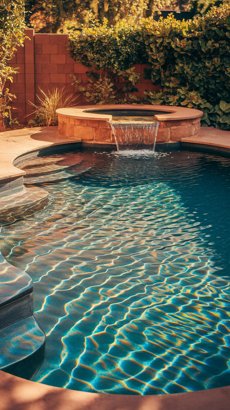 Incorporating Water Features into Cocktail Pool Designs
