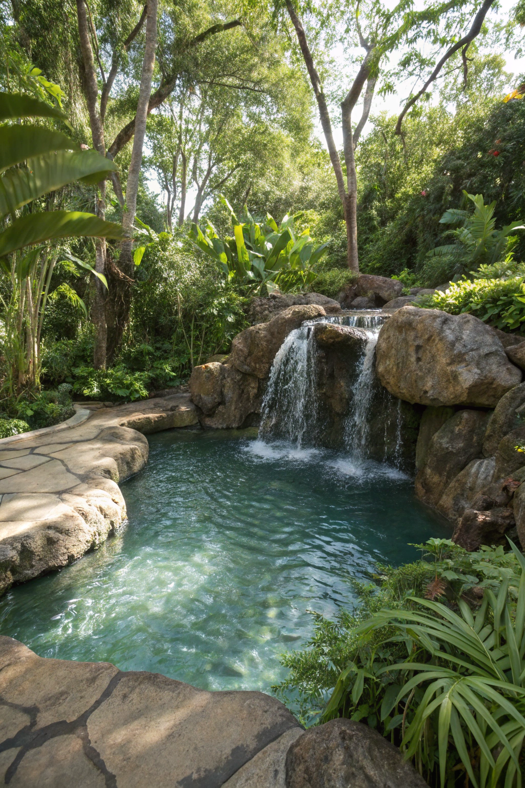 Incorporating Waterfalls for Relaxation