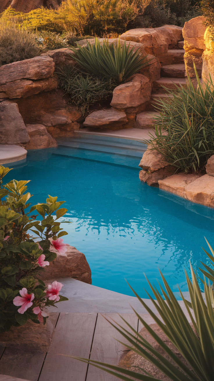 Infusing Natural Elements into Pool Landscaping