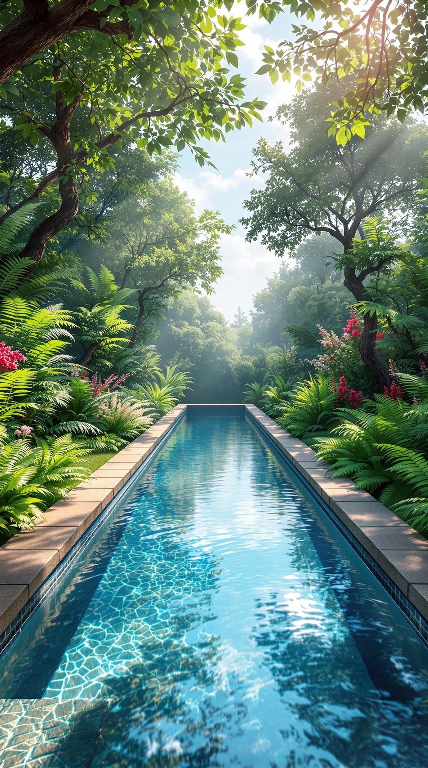 Integrating Pools Seamlessly into Gardens